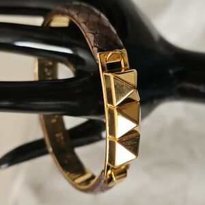 VITA MADE IN FLORENCE 24K GOLD PLATED BRACELET.